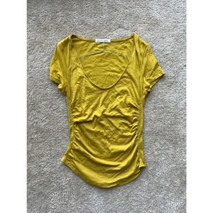 Free People Side Sonnet Tee Lush Lime